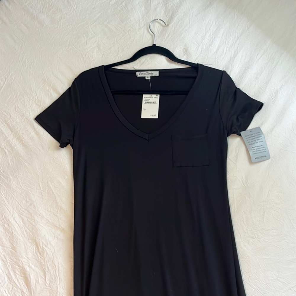 NWT Velvet Torch Black Maxi Dress